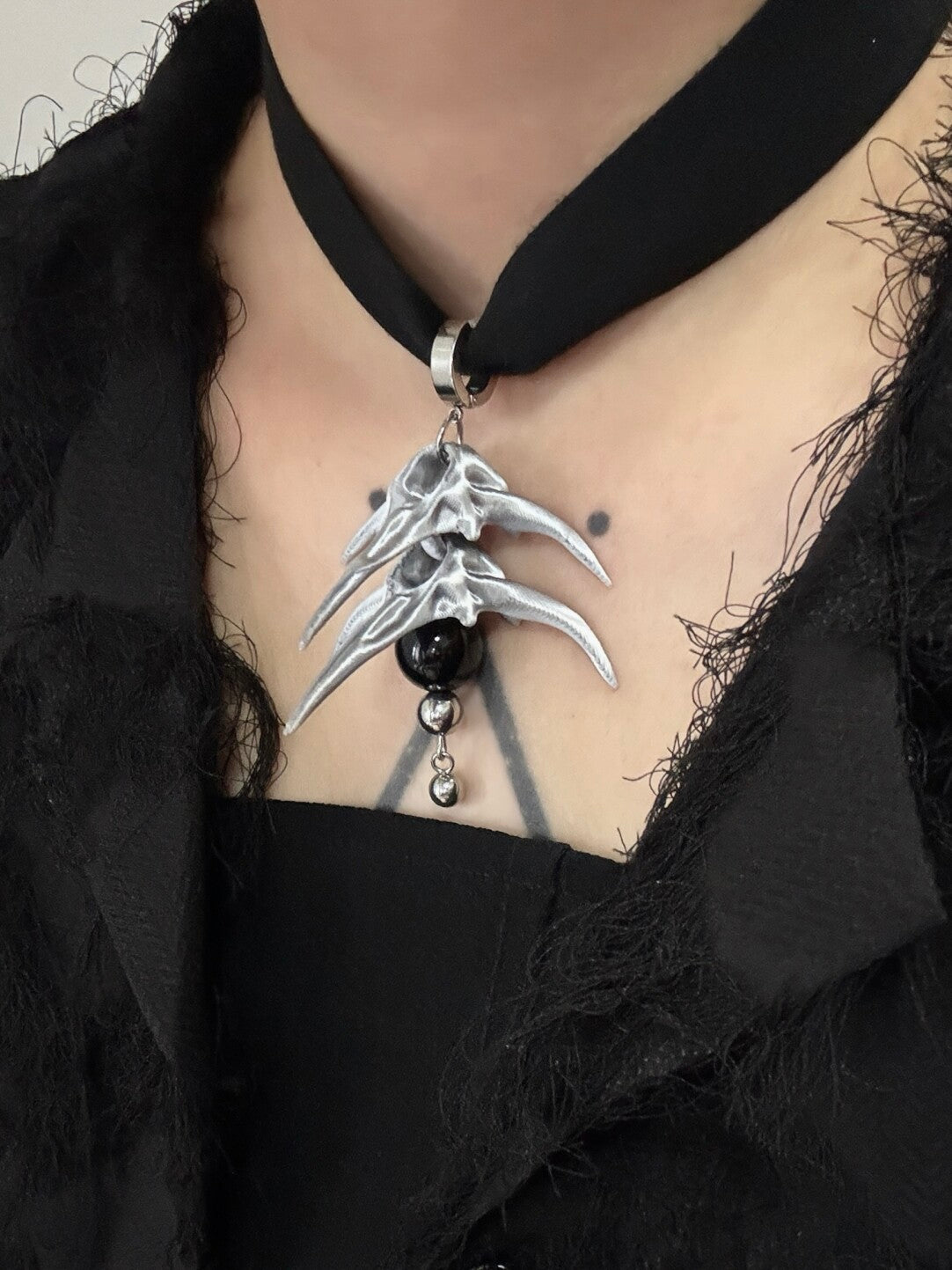 Solitaire Bloom Necklace /Earring Set