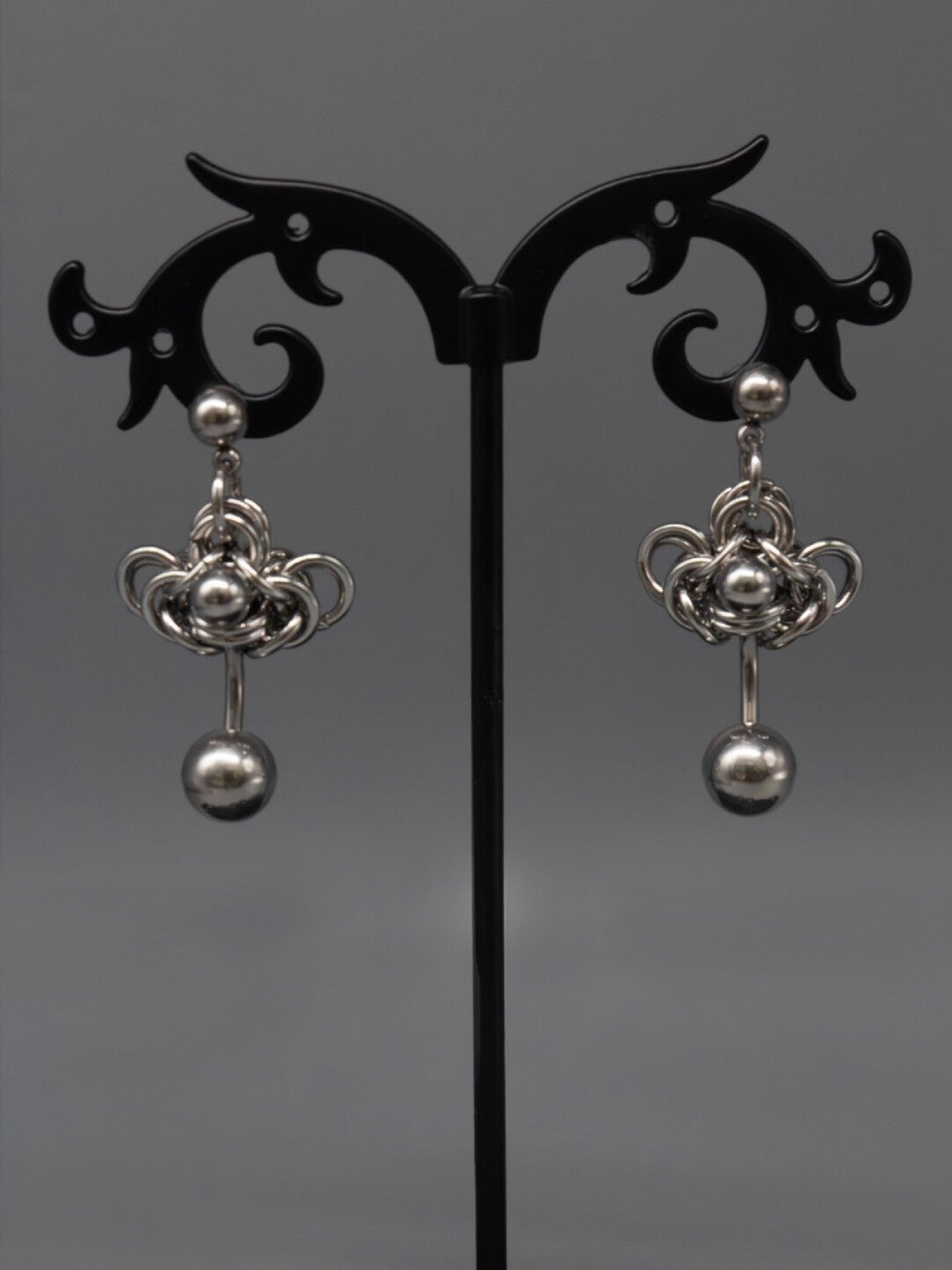 Stylish Titanium Steel Earrings,Lumivault.