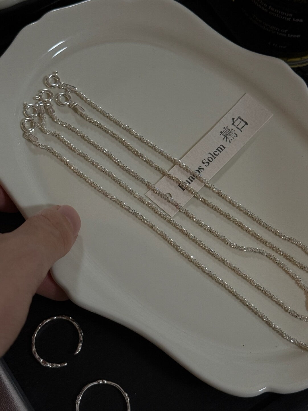 Handmade Flash Silver Bracelet,Lumivault.