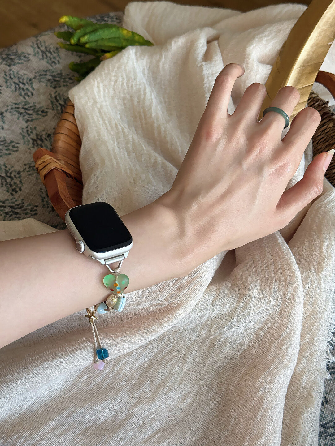 Banana Leaf Vacation Watch Strap,Lumivault.