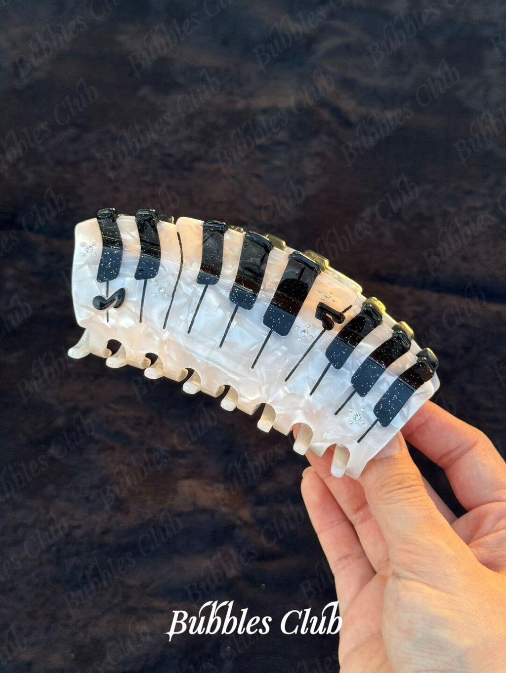 Serenade Piano Hair Clip,Key Hair Clip (PRO Version),Lumivault.