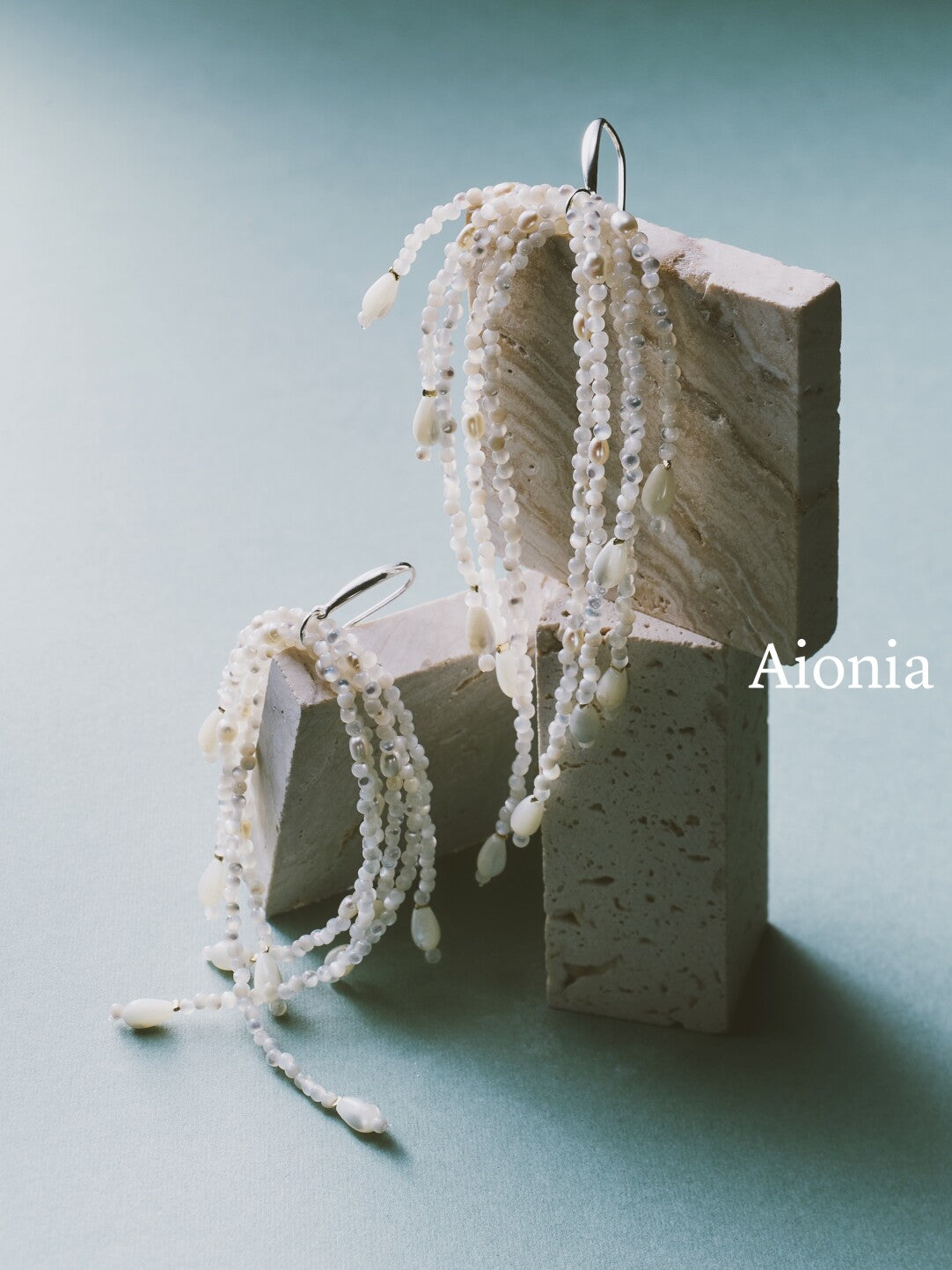 Splashing Water Tassel Earrings