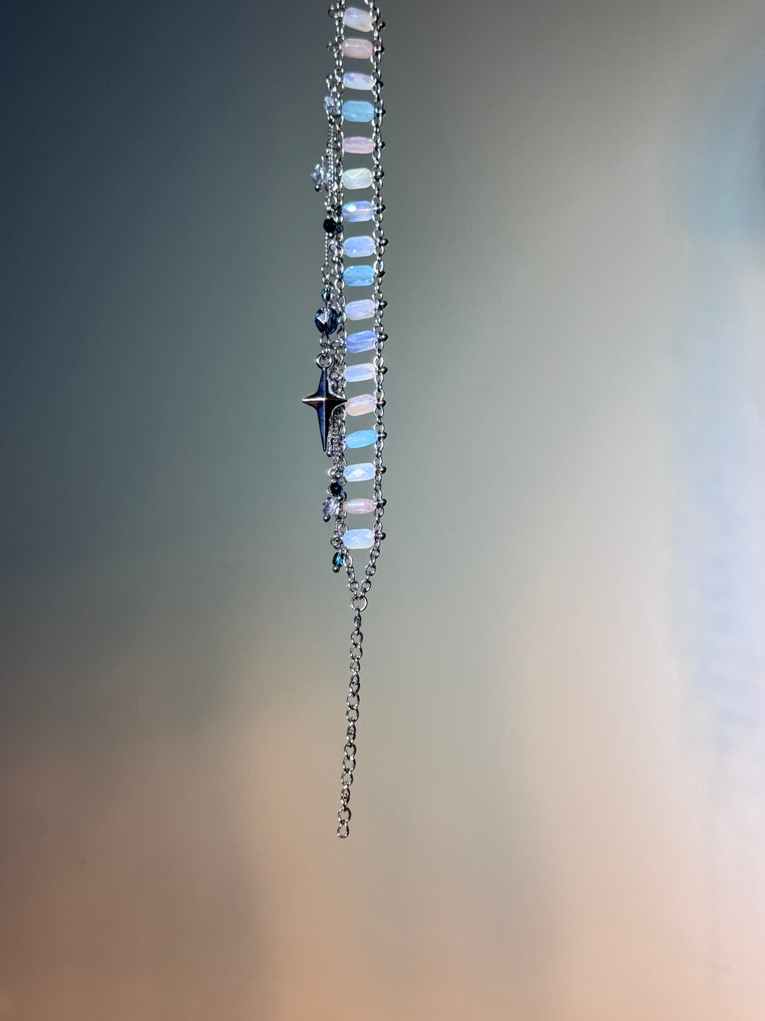 Star Tassel Bracelet,Colorful,Lumivault.