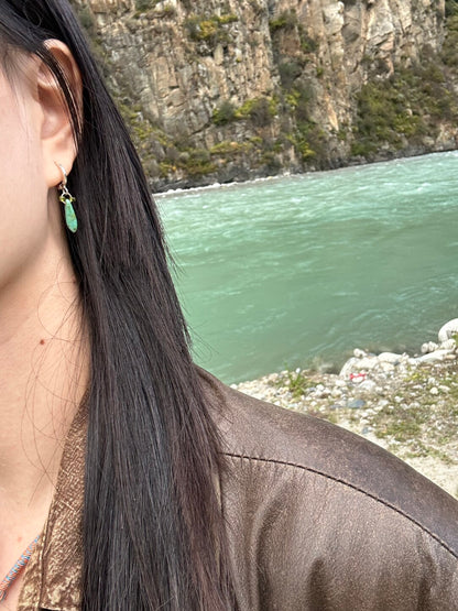 Firefly Green Earrings