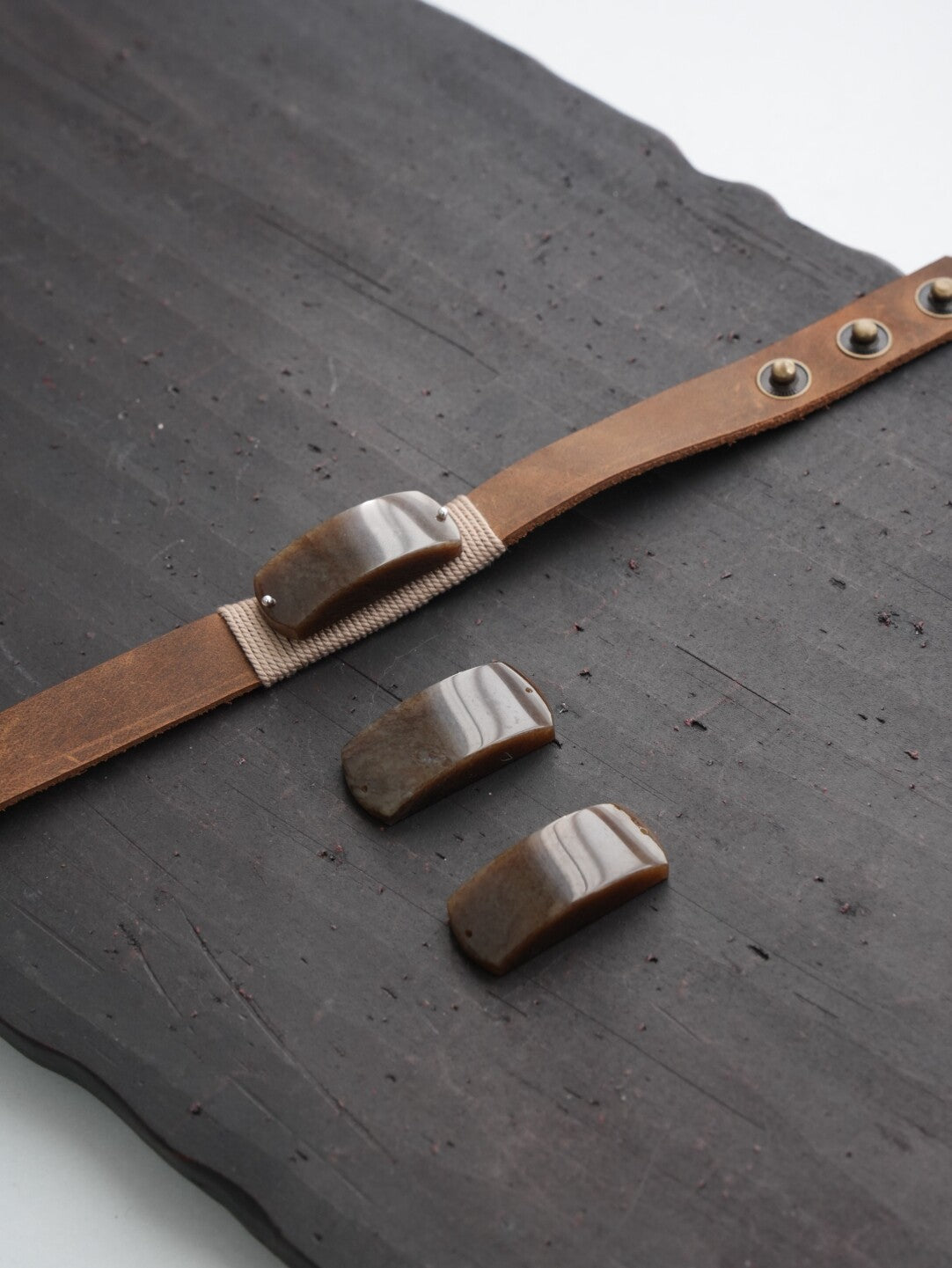 Original Hetian Jade Belt Bracelet,Lumivault.