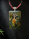 Classic of Mountains and Seas Lacquer Necklace,Lumivault.