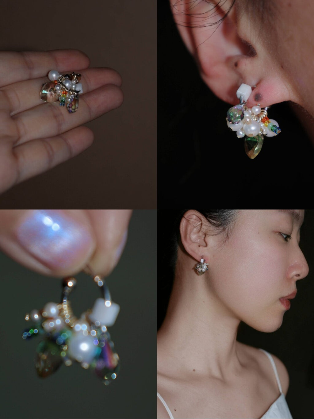 Sunbeam Rainbow Pony Stud Earrings - Lumivault