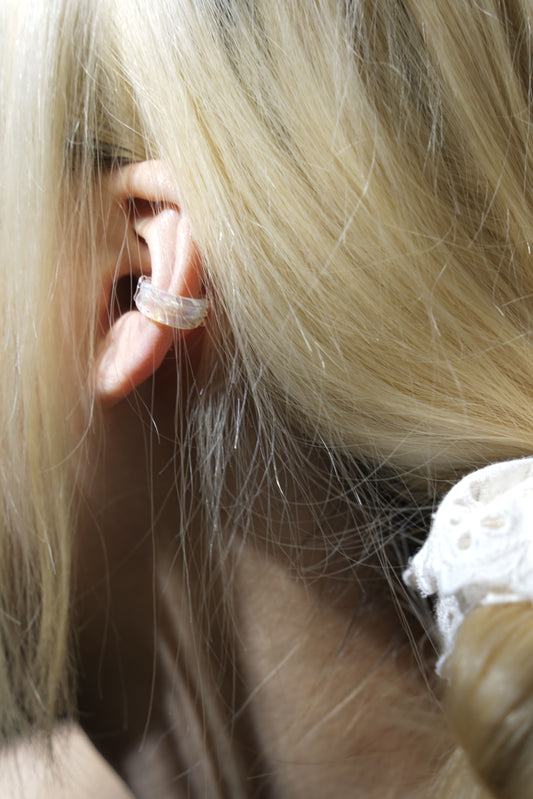 Glass Princess Ear Cuff