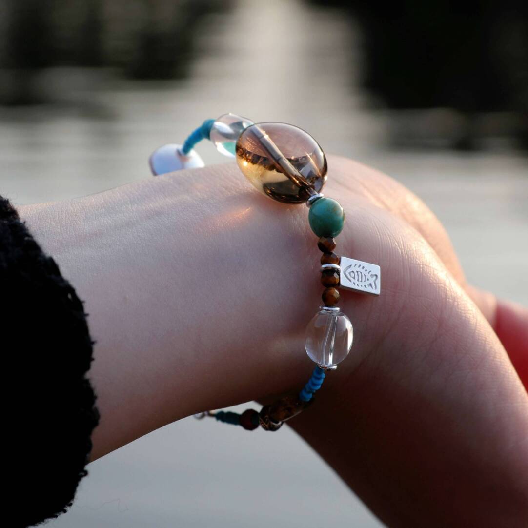 Little Fish Beaded Bracelet,Lumivault.