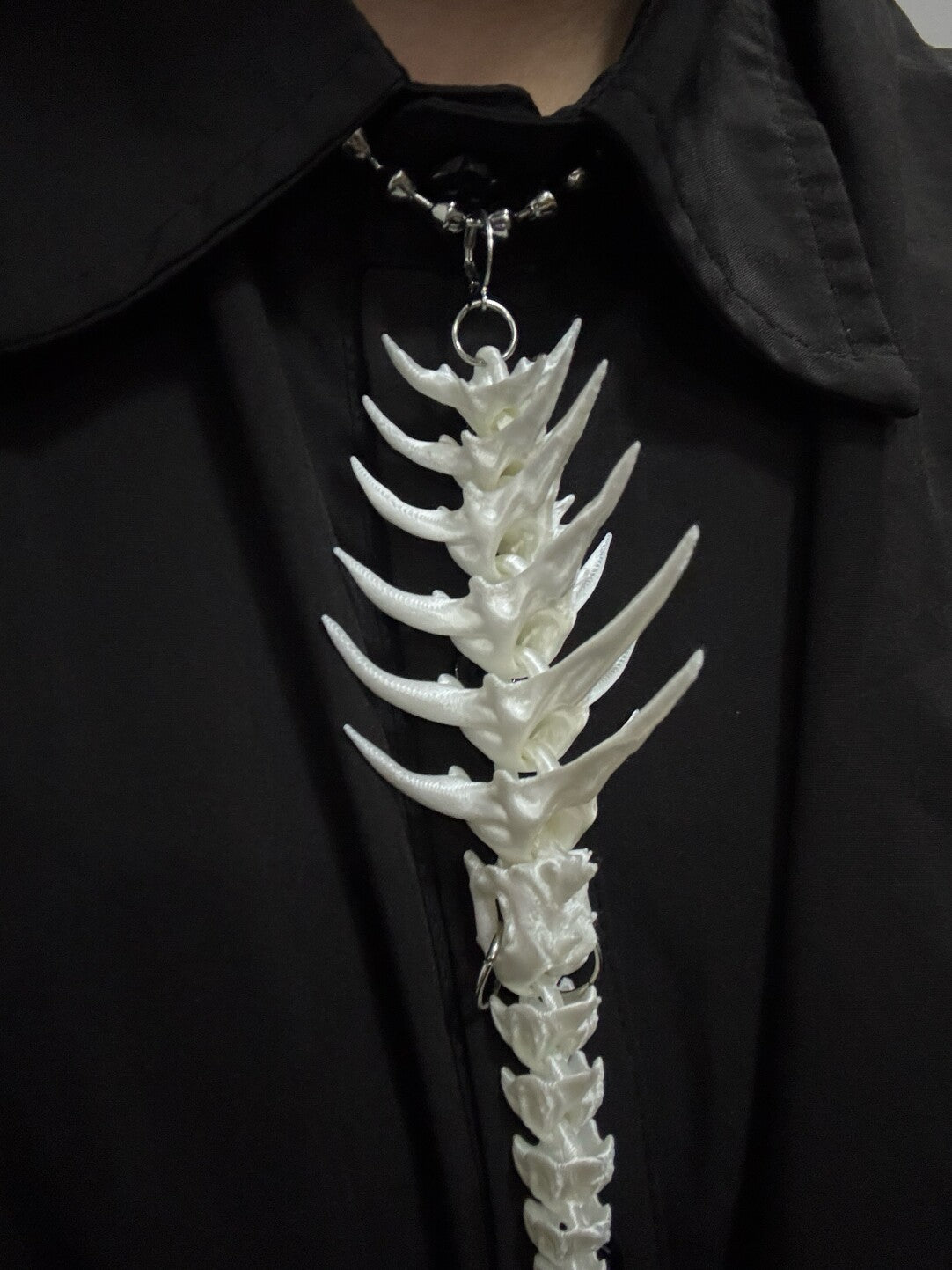 Special-Shaped Bone Removable Pendant Necklace,Lumivault.