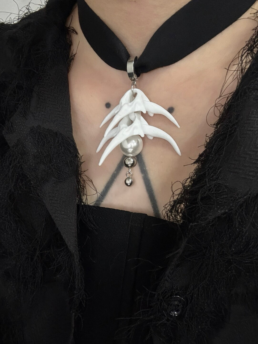 Solitaire Bloom Necklace /Earring Set