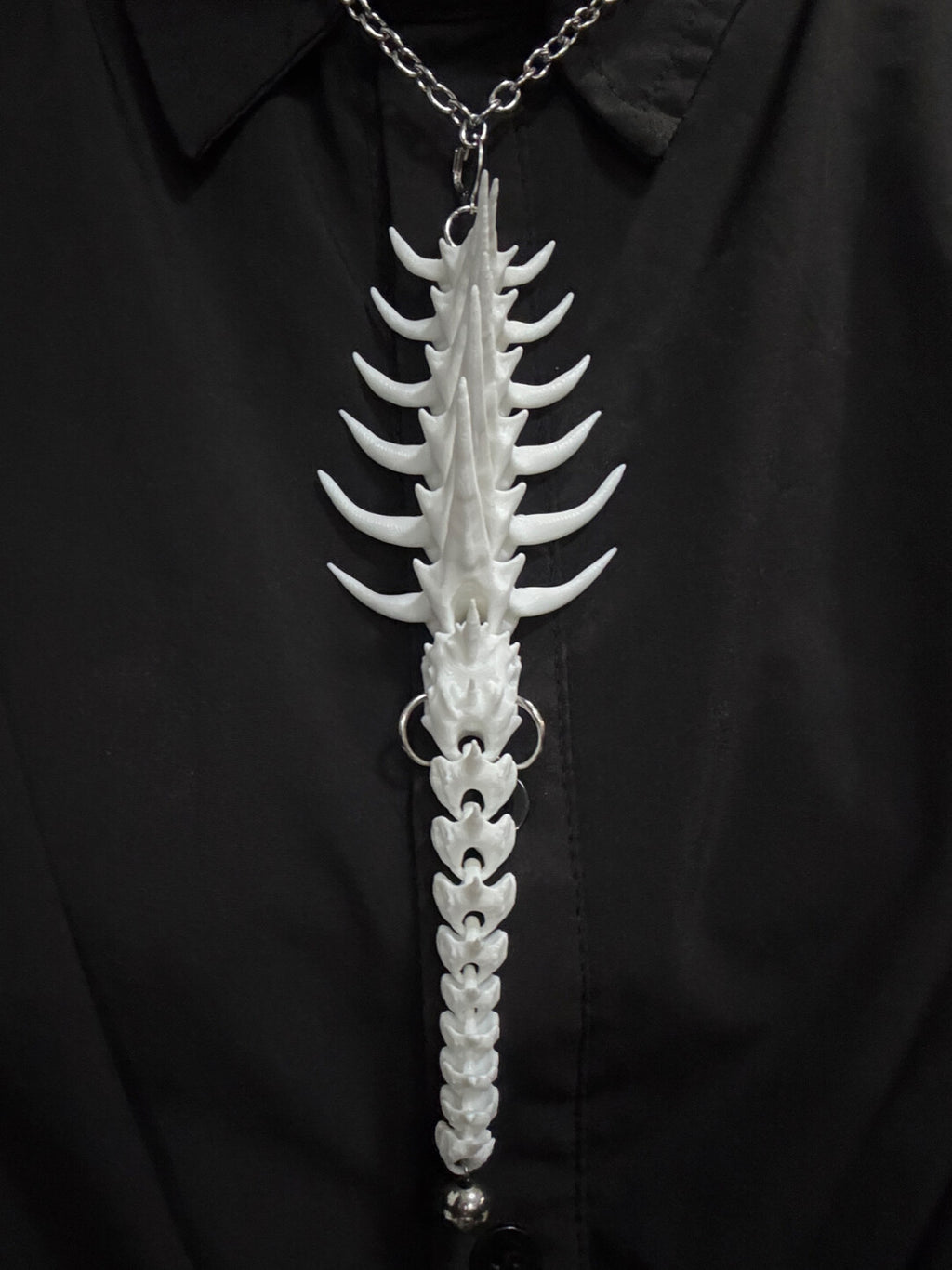 Special-Shaped Bone Removable Pendant Necklace,Lumivault.
