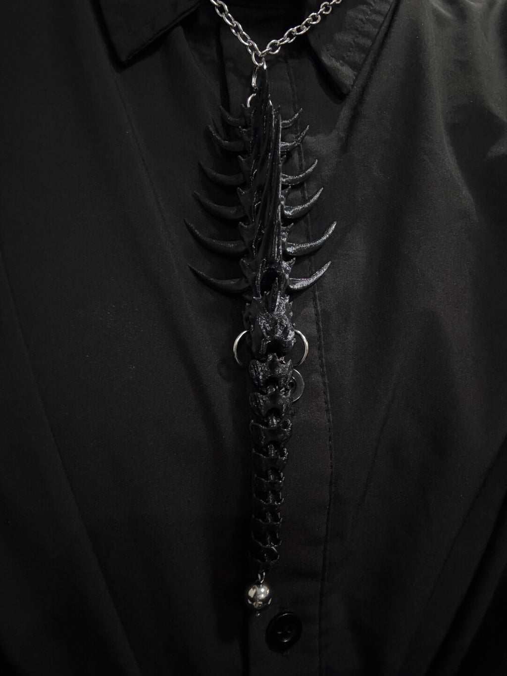 Special-Shaped Bone Removable Pendant Necklace,Lumivault.