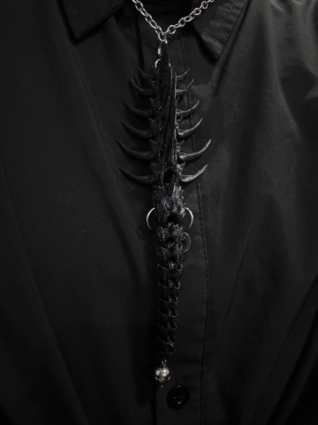 Special-Shaped Bone Removable Pendant Necklace