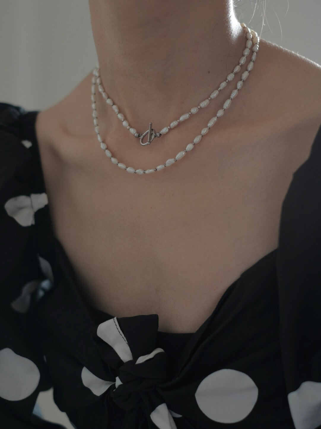 Floating World Pearl Necklace,Lumivault.