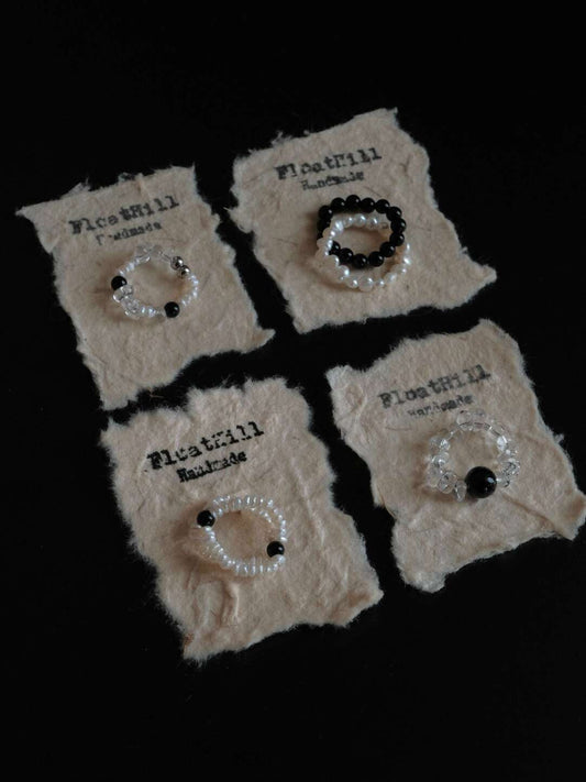 Half Moon Elastic Ring