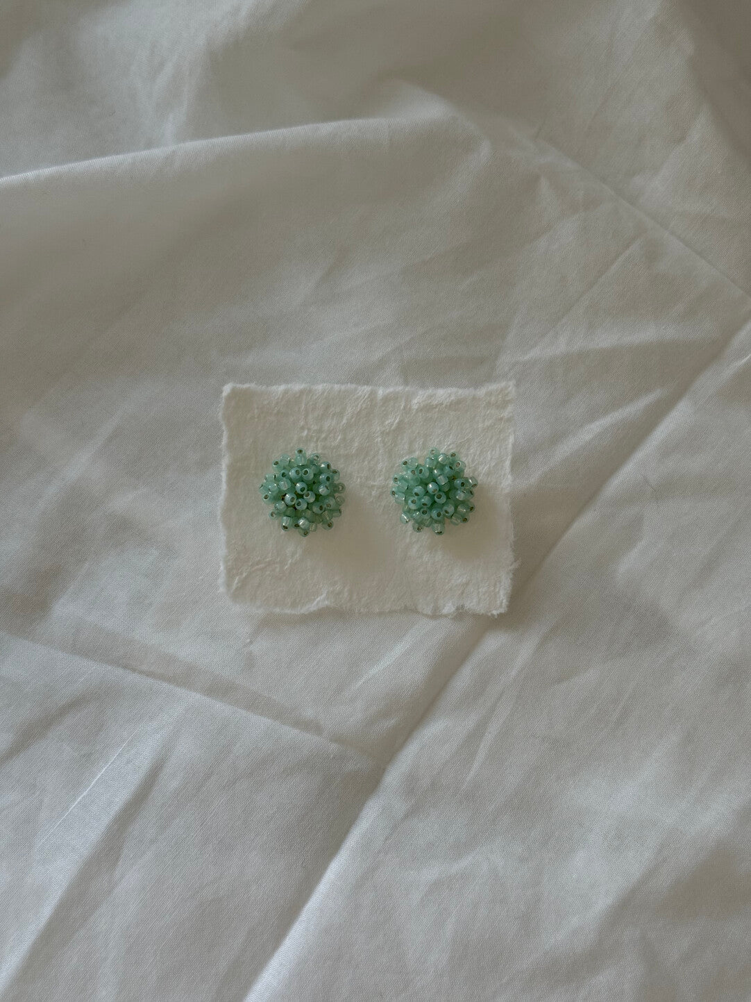 Colorful Flower Beaded Earrings - Lumivault