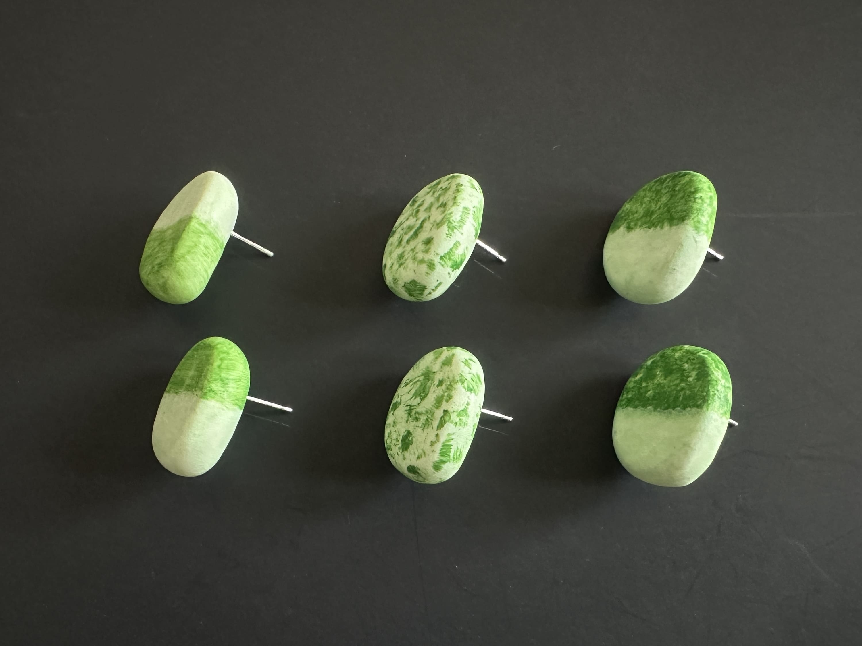 Moss Traces Earrings,Lumivault.