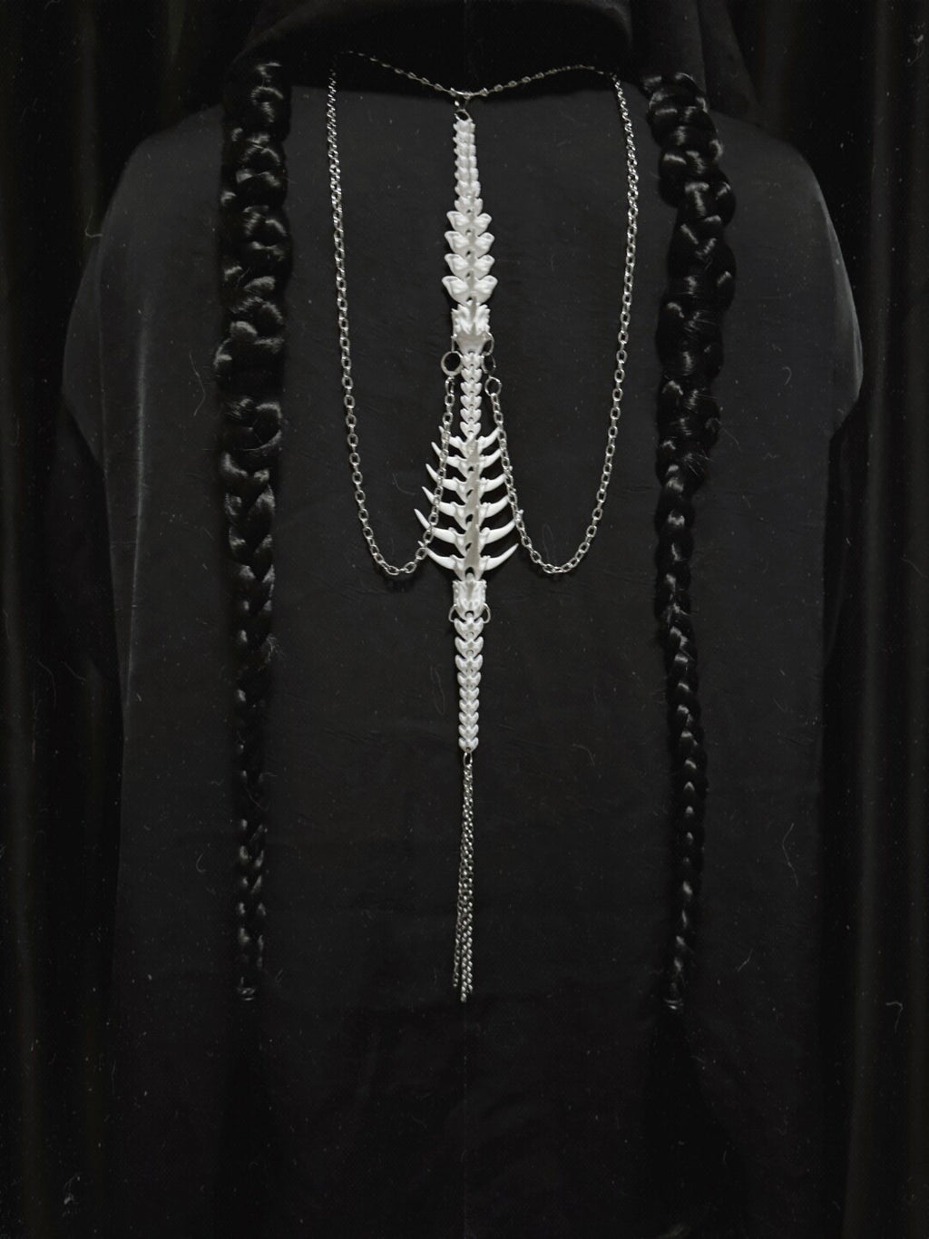 Spine Cascade Necklace,Lumivault.