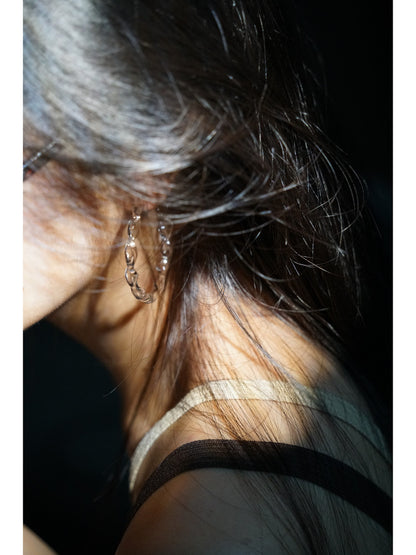 Ripple Glass Earrings