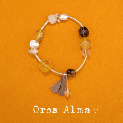 Fragmented Radiance Beaded Bracelet