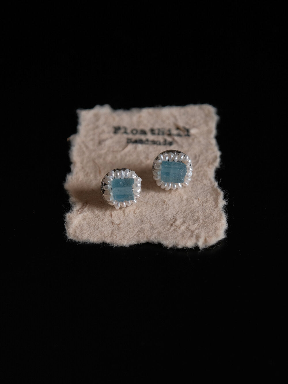 Blue Island Earrings,Lumivault.