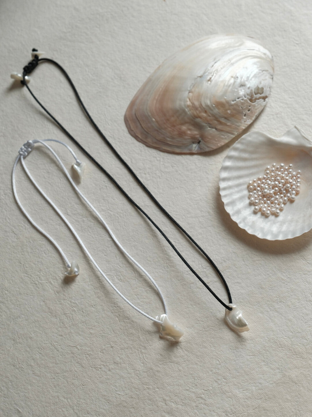 Freeform Shell Necklace