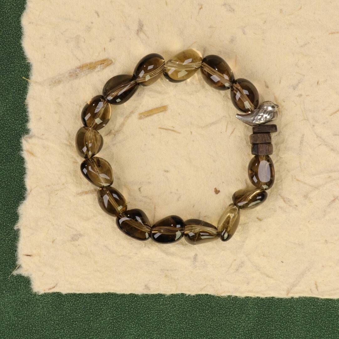 Mountain Bird Beaded Bracelet,Lumivault.