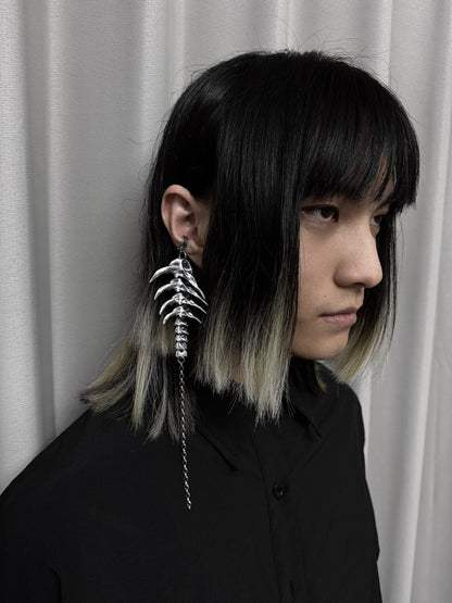 Vertebra Single Earring