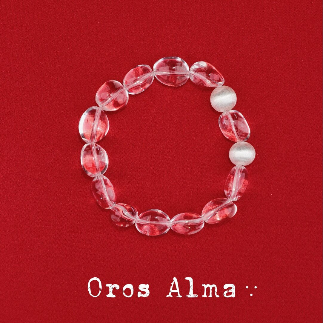 Snow Country Train Beaded Bracelet,Lumivault.