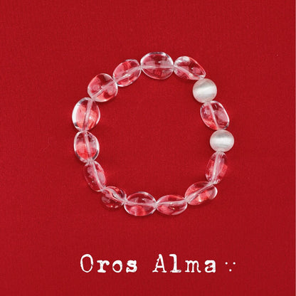 Snow Country Train Beaded Bracelet,Lumivault.