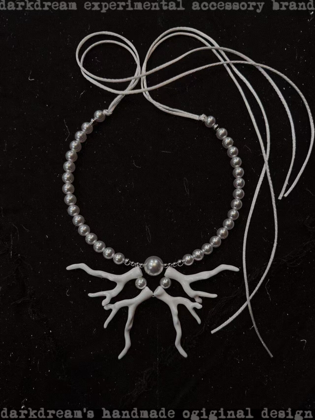 Special-Shaped Detachable Hand-Tied Necklace,Lumivault.