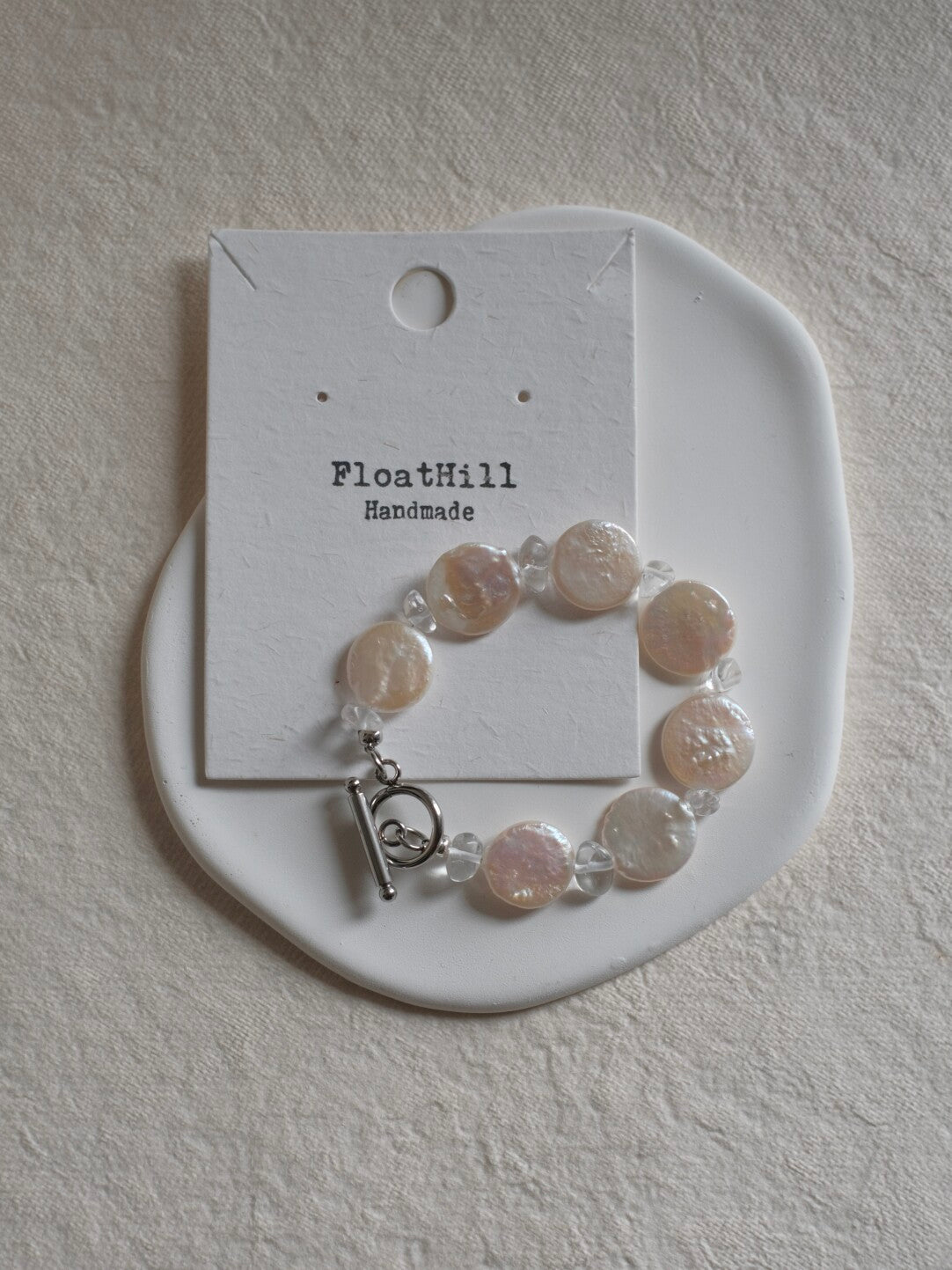 Floating World Bracelet,Pink,Lumivault.