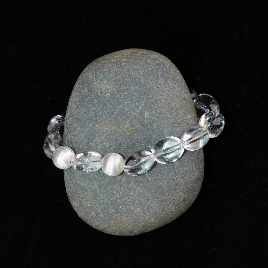 Snow Country Train Beaded Bracelet,Lumivault.