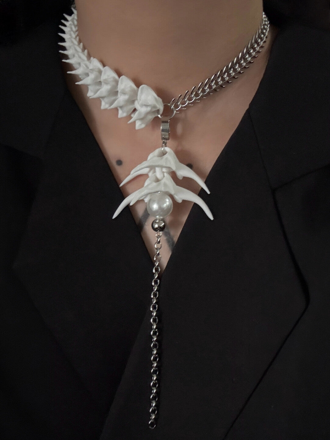 Bloom & Bone Modular Set -4- Way Convertible Necklace,Lumivault.