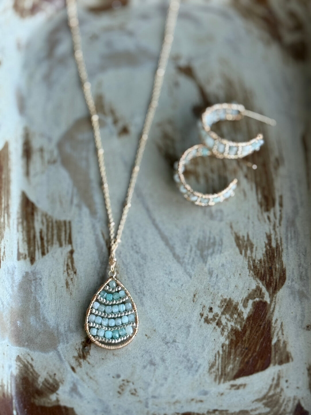 Sky River Necklace,Lumivault.