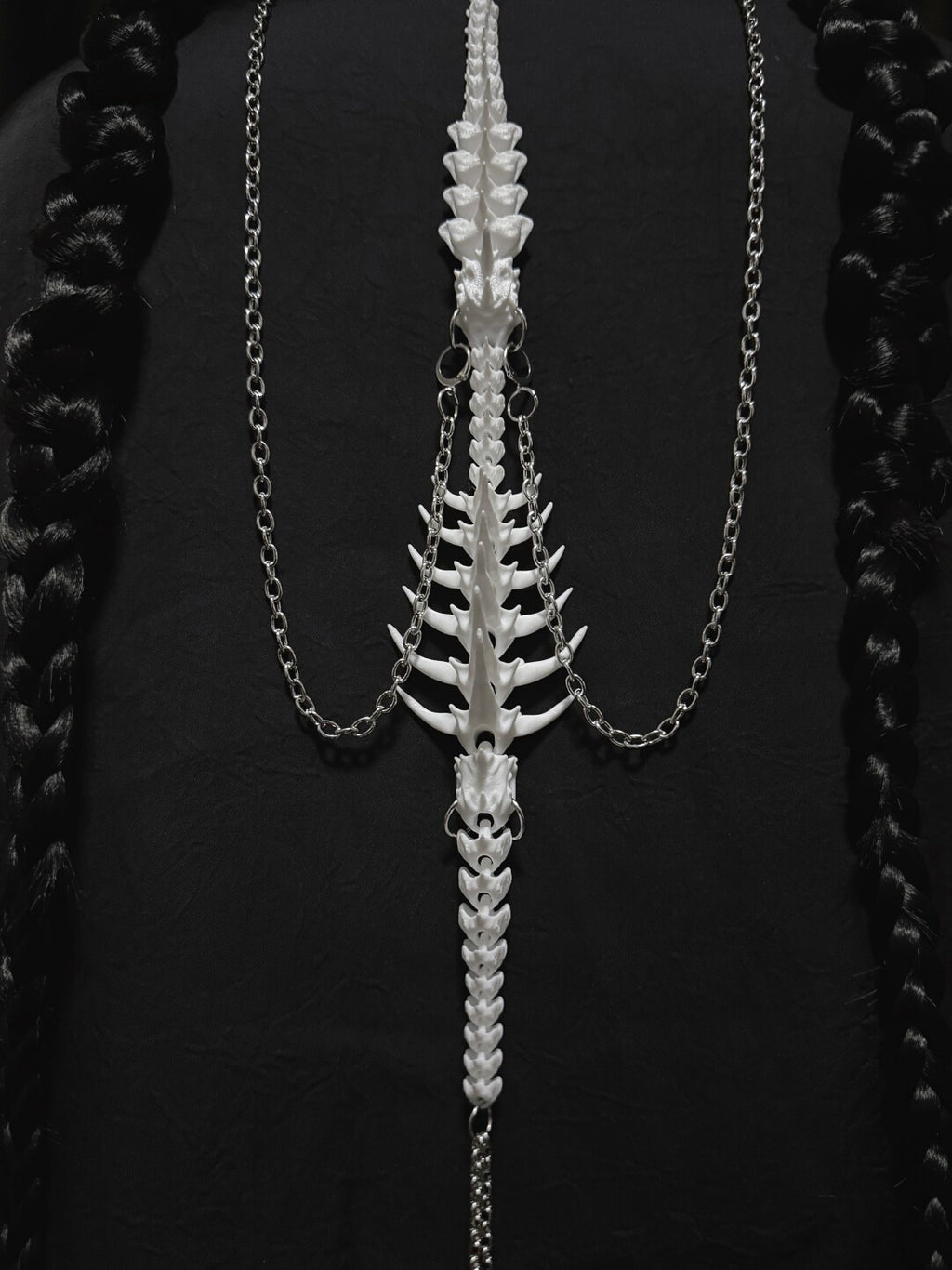 Spine Cascade Necklace,Lumivault.