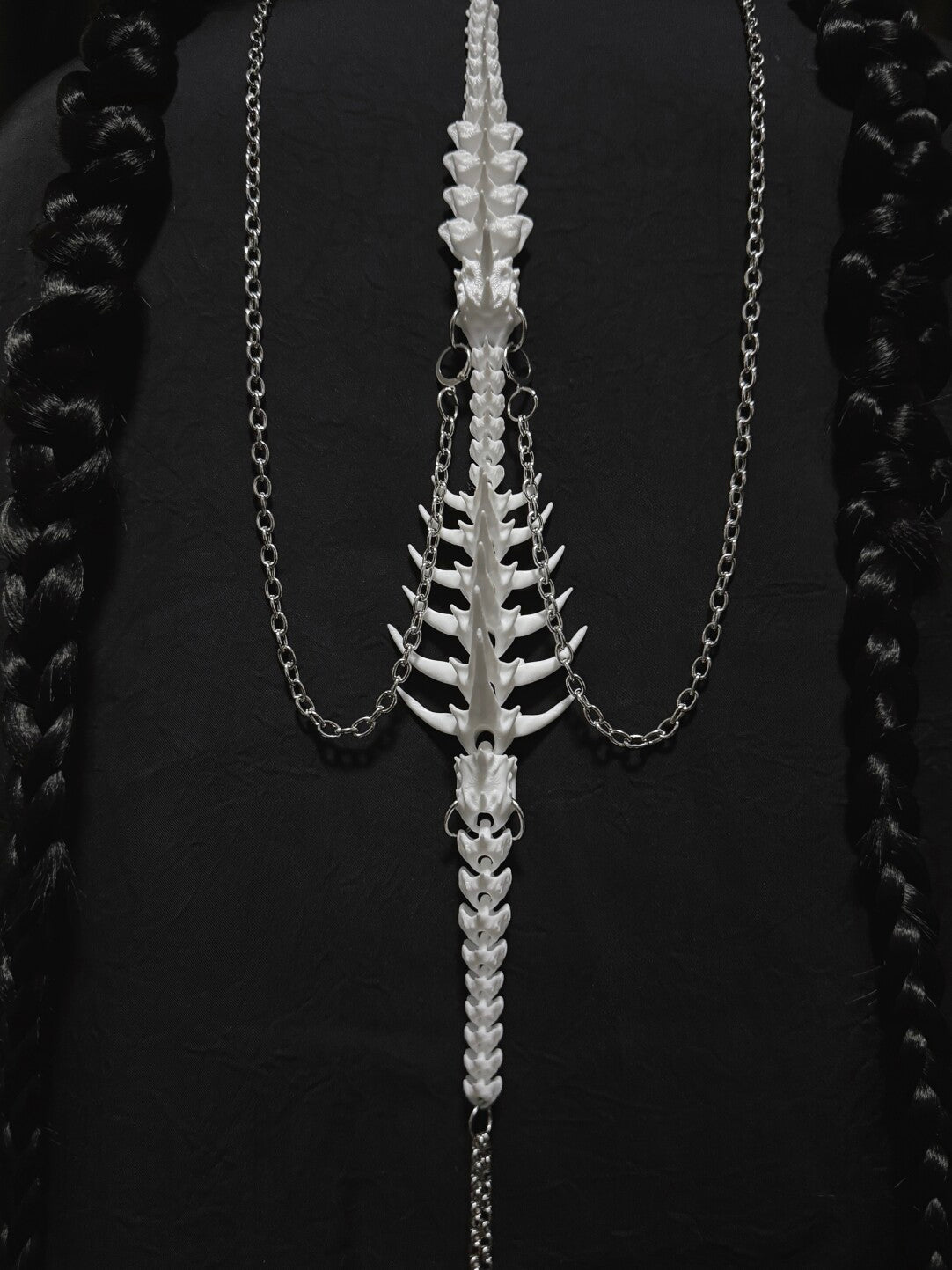 Spine Cascade Necklace,Lumivault.