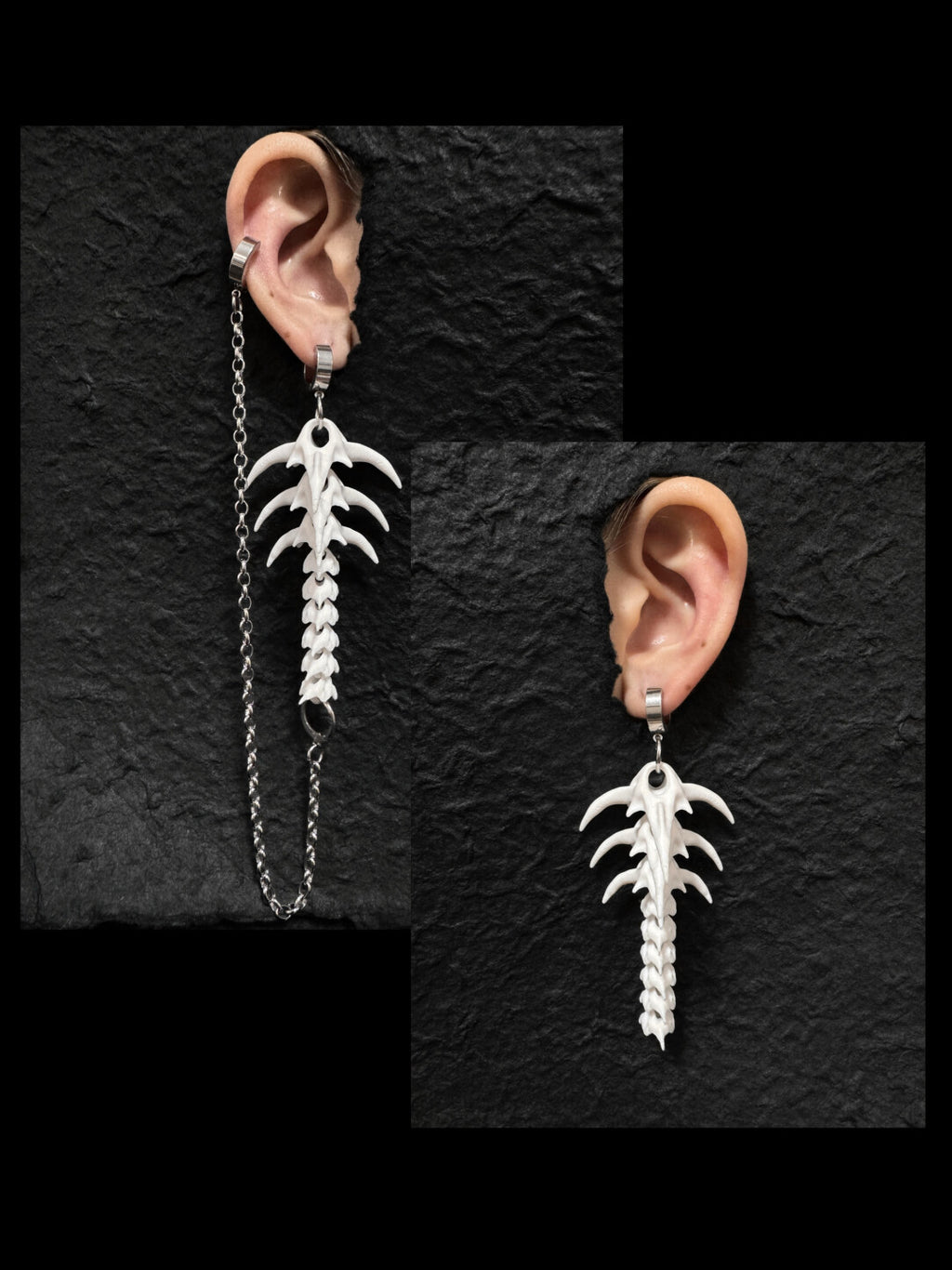 Link & Bone Single Earring,Lumivault.