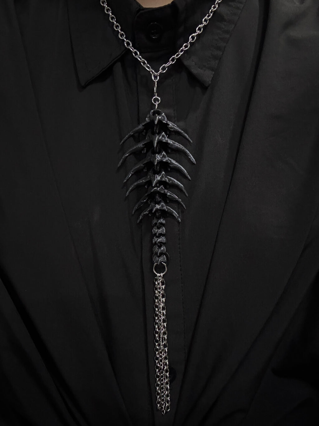 Special-Shaped Bone Removable Pendant Necklace,Lumivault.