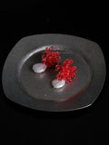 Fireworks Handmade Beaded Earrings,Red,Lumivault.