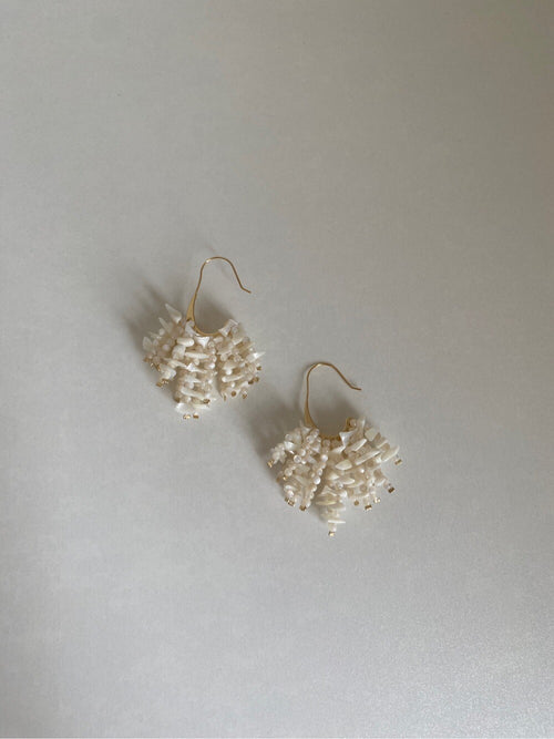 Blossom Nacre Earrings,Lumivault.