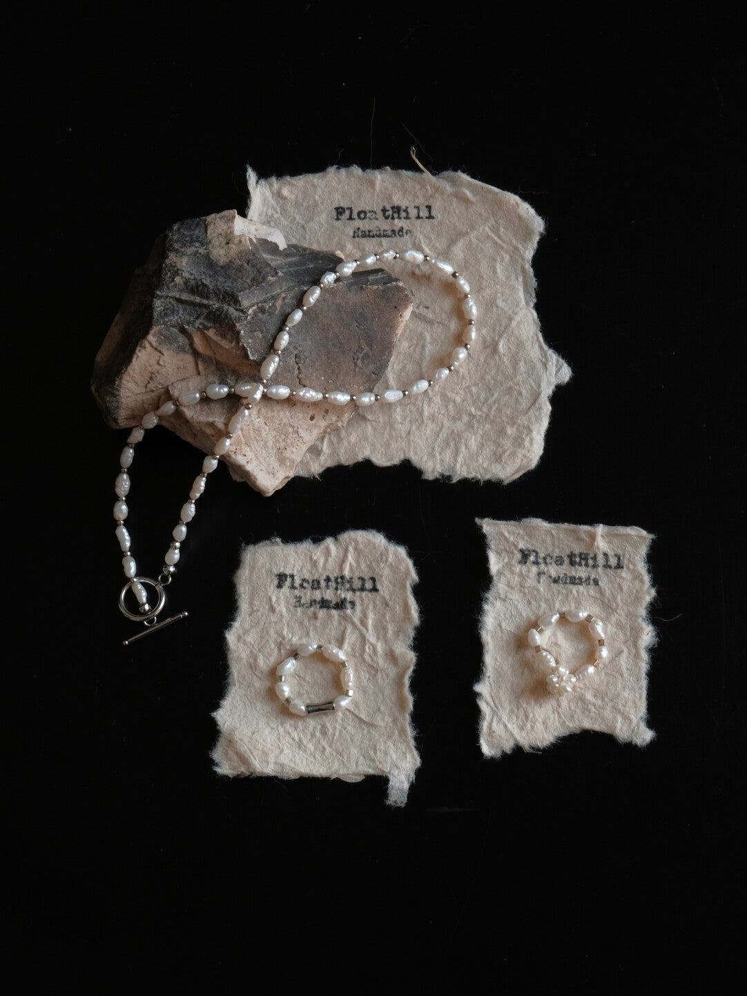 Floating World Pearl Necklace