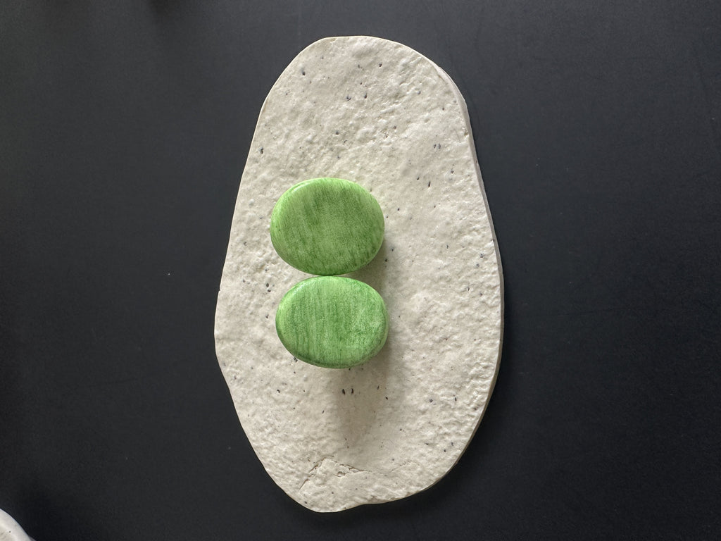 Moss Traces Earrings,Lumivault.