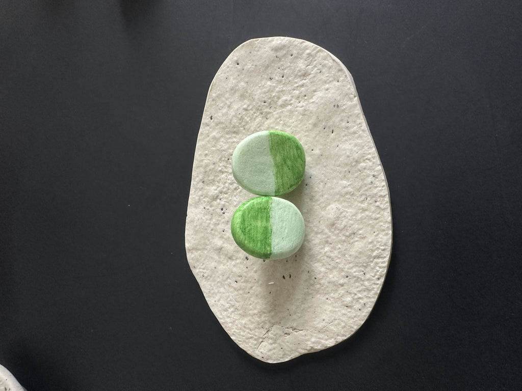 Moss Traces Earrings,Lumivault.