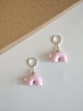 Little Trunk Tales Earrings,Pink / Studs,Lumivault.