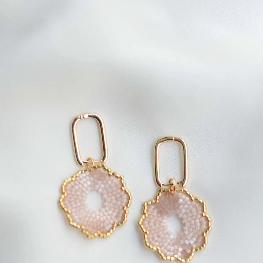 Pink Moon Premium Earrings,Lumivault.