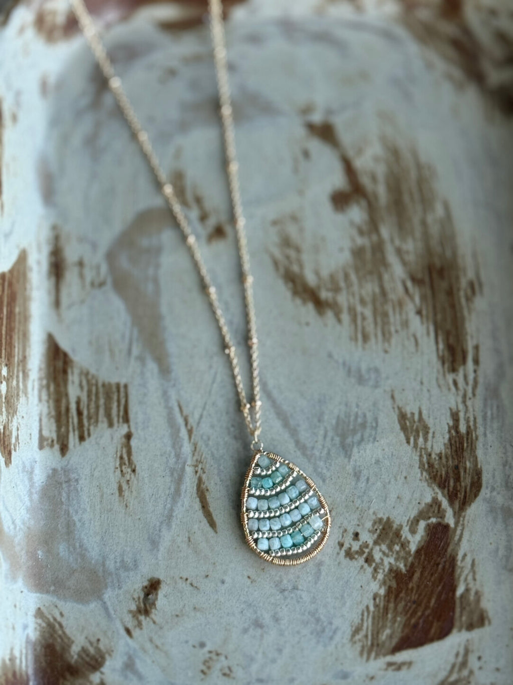 Sky River Necklace,Lumivault.