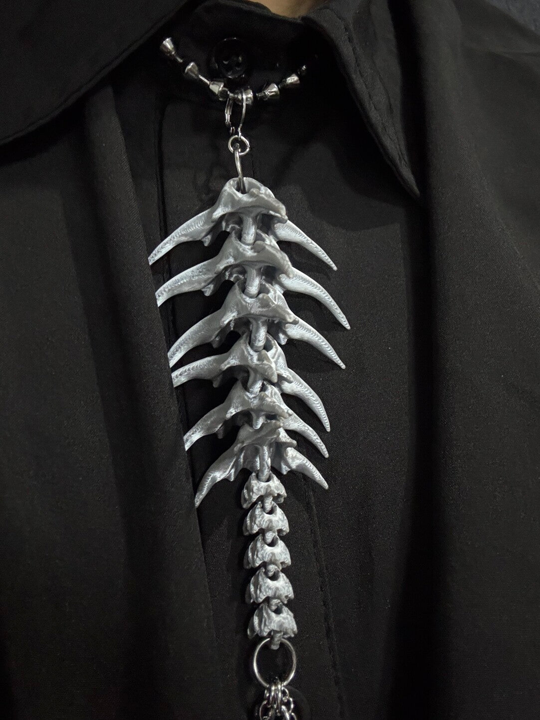 Special-Shaped Bone Removable Pendant Necklace