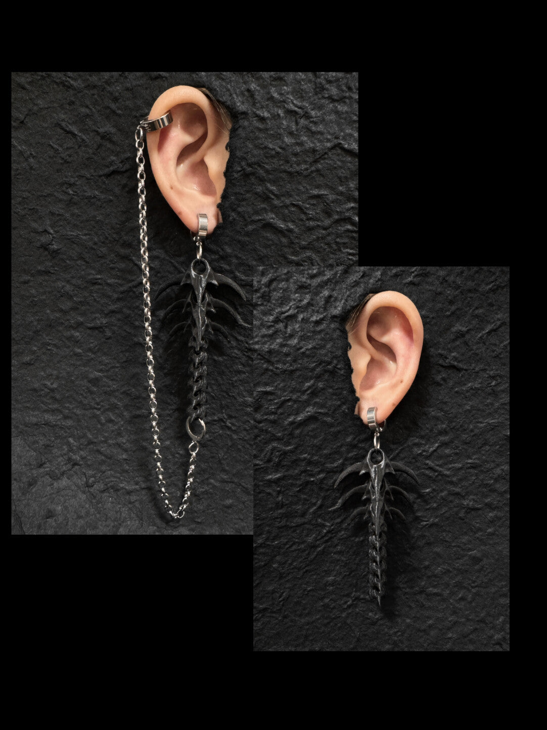 Link & Bone Single Earring,Lumivault.